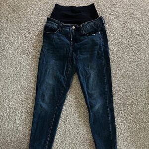 BLANQI Dark Blue Maternity Jeggings